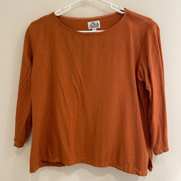 Me & Arrow 3/4 Sleeve Basic Tee - Picture 1 of 3